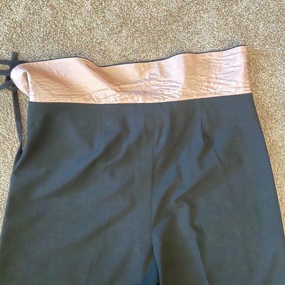 William B Wide Band Tie Waist Trousers Size 10 - Picture 2 of 7